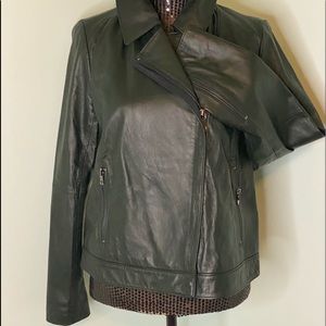 New leather jacket